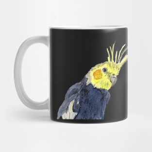 Cockatiel Watercolor Illustration Mug